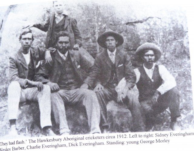 Everingham and Barber brothers, Aboriginal cricketers from the Hawkesbury, 1912